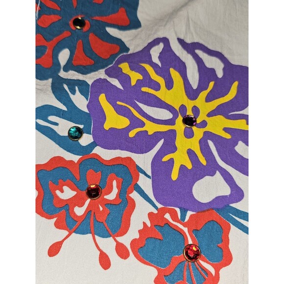 Vintage 80s Womens S Grandmacore Tracksuit 3 Piece Bonnie Blair Top Pants Outfit - Picture 4 of 16